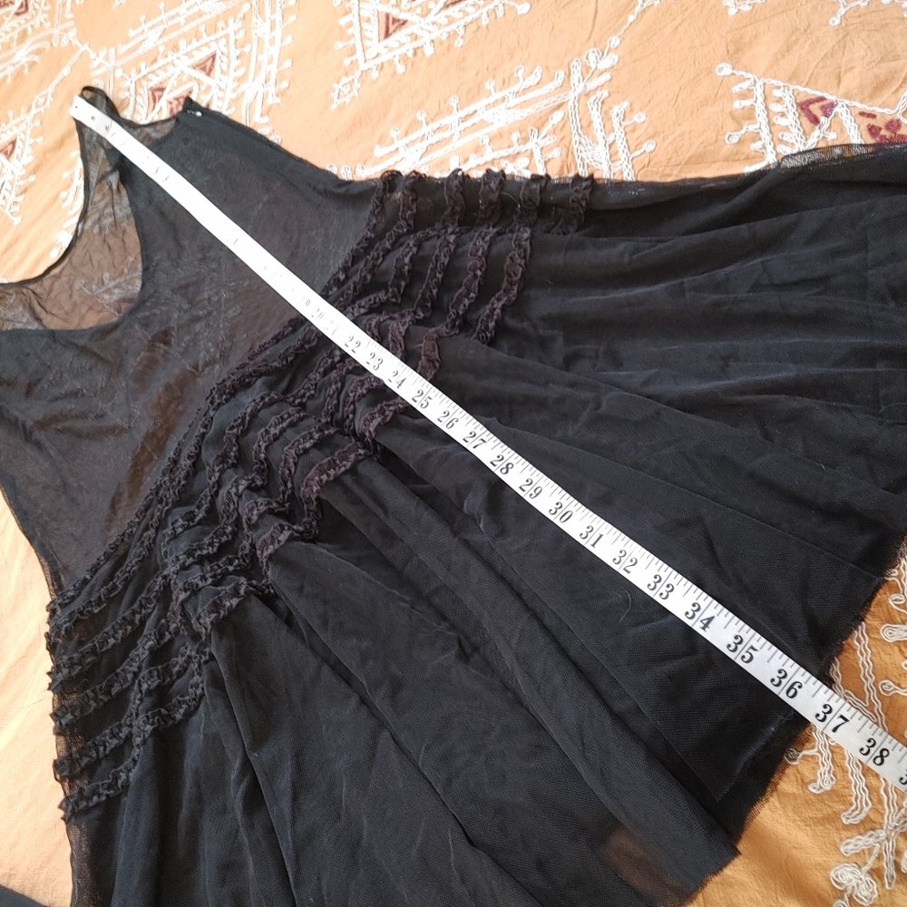 Club Monaco Black Tulle Dress Size 2 - Picture 14 of 14